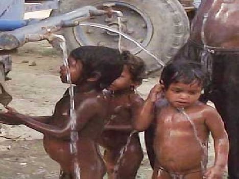 The mercury reached 45 , people suffering from heat stroke