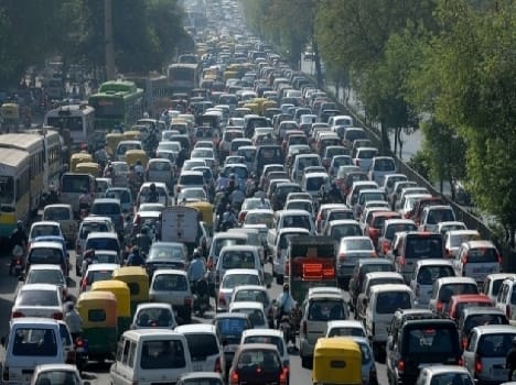 The new system of traffic in the old town