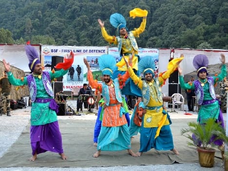 Range weapons, trained dogs, and attraction is Bhangra