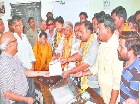Tension in SN medical College