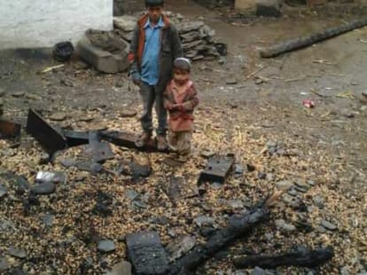 fire broke out in saho chamba.