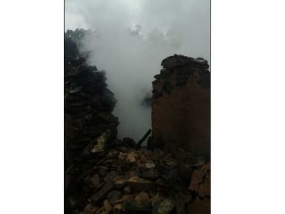 fire broke out in saho chamba.
