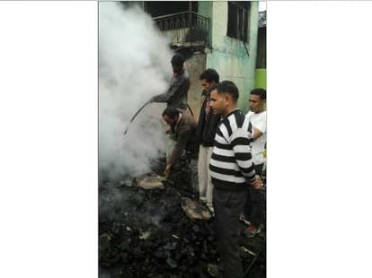 fire broke out in saho chamba.