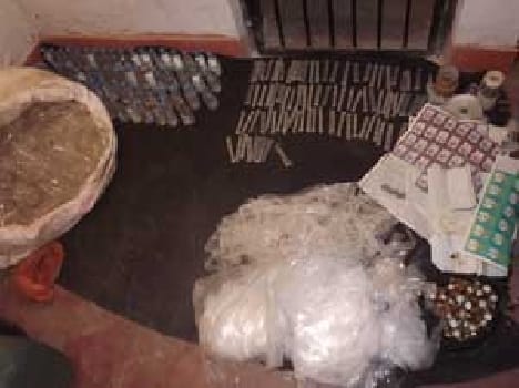 Fake liquor factory caught , one arrested