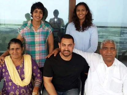 aamir khan will learn wrestling from haryana's daughter for dangal