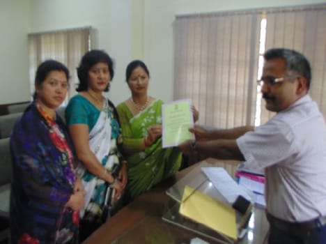Bisht had Kshti District Women honor