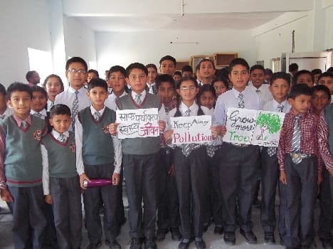 Plant trees, save the environment