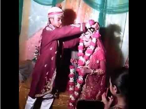 groom was anger on cameraan