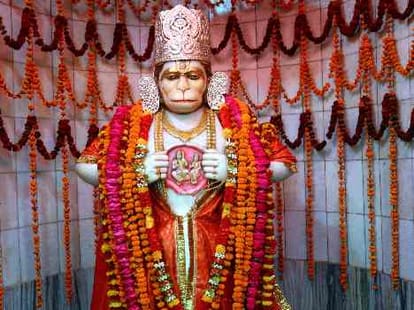 story of ramayan hanuman sindoor