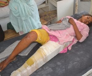 A girl saved herself from kidnappers.
