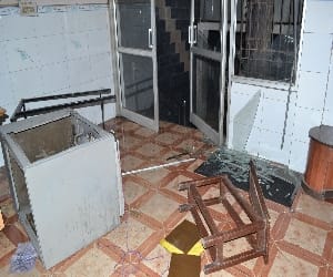 assault in Hospital by patient family