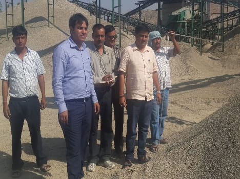4.70 crore penalty on three stone crushers