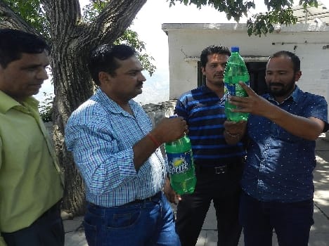 Worms and dirt found in bottles of Sprite off
