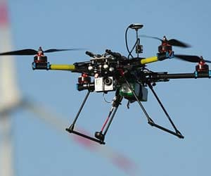 drone will monitor security system during muhharam