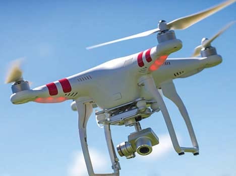 drones will be control traffic on jammu and srinagar's streets