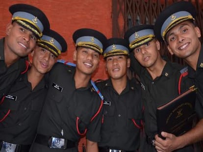 story of success, army soldier became officer.