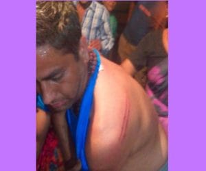 police forcefully pick up maletha protester hemanti devi