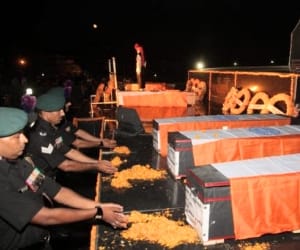 manipur slain soldiers body reached their hometown in himachal.