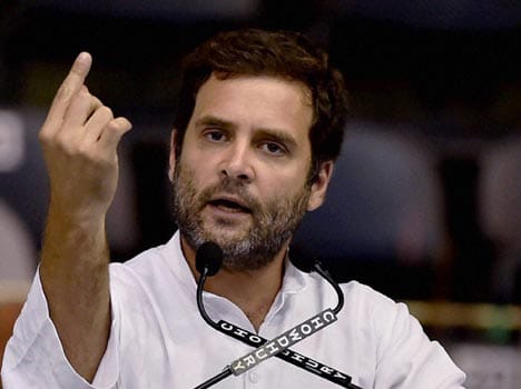 rahul gandhi reminded pm his statement, asks why you premit to eat