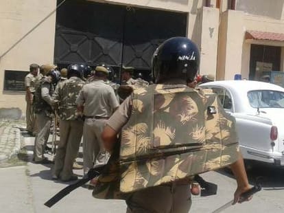 Raid in uttar pradesh jails