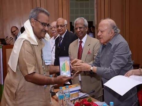 sudheer awarded with silver jublee
