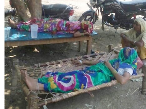 Mercury 45 crossing queue in heat stroke patients