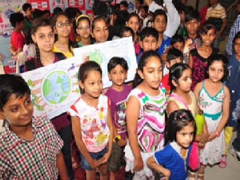Anupam won painting competition