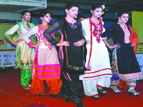 Lakshya 2015 ended with Fashion Show in Agra