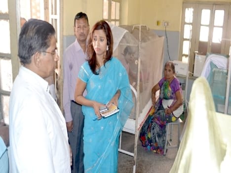 DM inspected by the district hospital