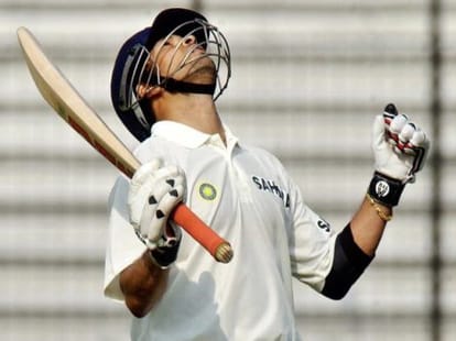 Sachin Tendulkar first ton comes 14 August 1989