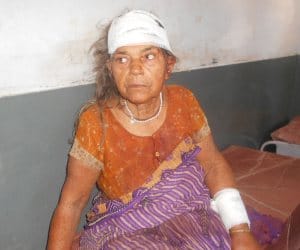 son attacks his mother on not giving money for drugs