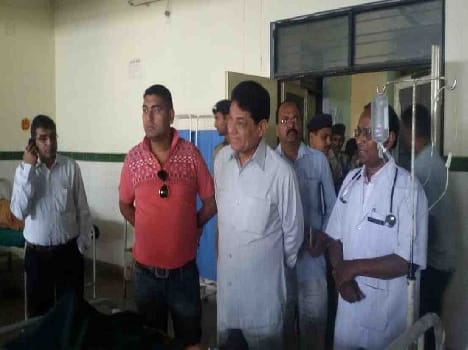 Negi tested arrangements hospital