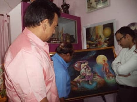 DM is the earth mother of paintings unveiled