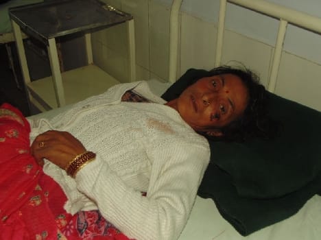 Woman attacked by the leopard, recruitment