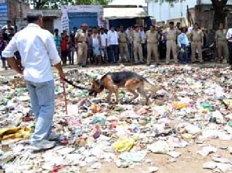 Explosion in disposal Mess