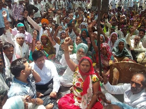 BKU is not diagnosed demands the tehsil gherry