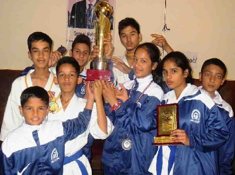 National karate won seven medals in Ranikhet