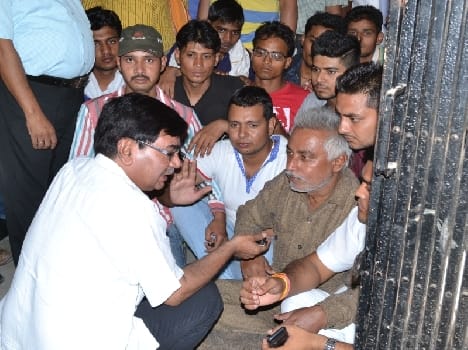 BJP protest against UP Government