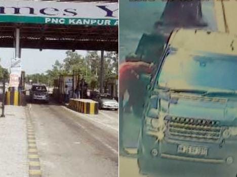 goons fired at barabanki toll tax workers