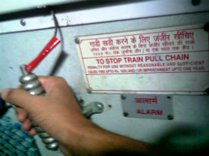 No more pulling chain to stop train