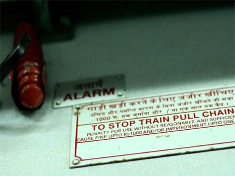 No more pulling chain to stop train