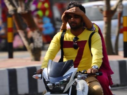 five years recored broken in february of heat in Delhi
