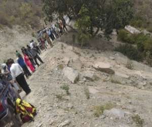 6 people died in road accident on badrinath highway.