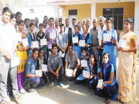 The water service Scout - Guide awarded