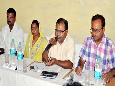 BDC in meeting Officers arrived , Hungama