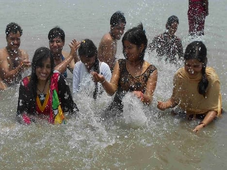 Watersports are faithful to relief from the heat