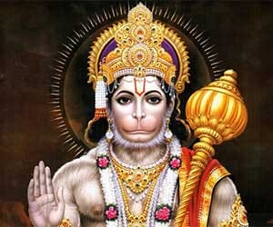 municipality sent notice to lord hanuman about illegal construction in mp