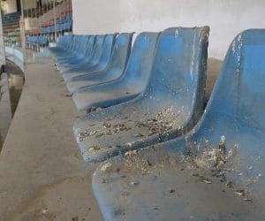 maintenance of kd singh babu stadium