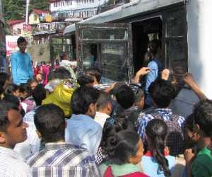 dispute over traffic plan in shimla city.