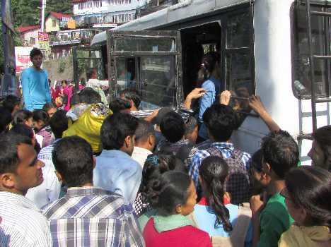 new traffic plan for apple season in shimla.